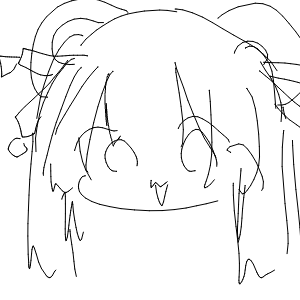 しろねこさんのおえかき