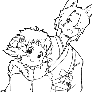 クーにゃさんのおえかき