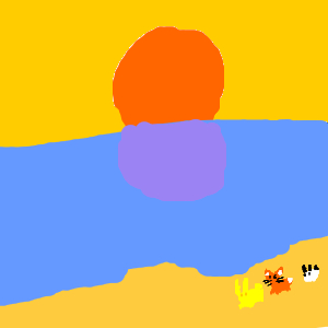 スラさんのおえかき