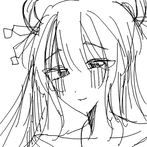 しろねこさんのおえかき