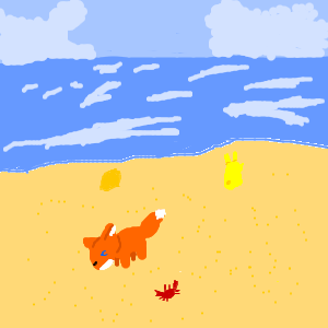 スラさんのおえかき
