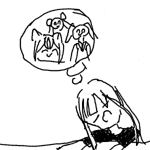 みみさんのおえかき