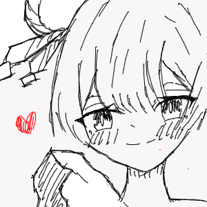 緑樗さんのおえかき