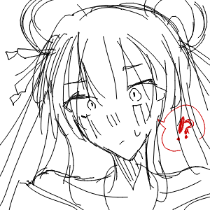 しろねこさんのおえかき