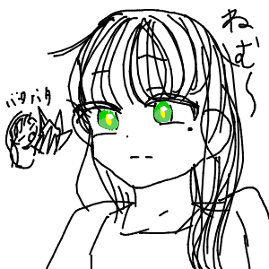 抹茶ラテ (もももか)さんのおえかき