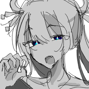 しろねこさんのおえかき