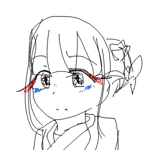 抹茶ラテ　（もももか）さんのおえかき