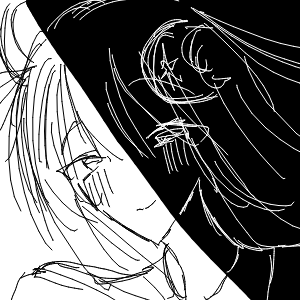 しろねこさんのおえかき