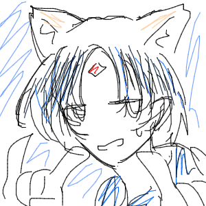 mさんのおえかき