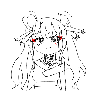 抹茶ラテ　（もももか）さんのおえかき