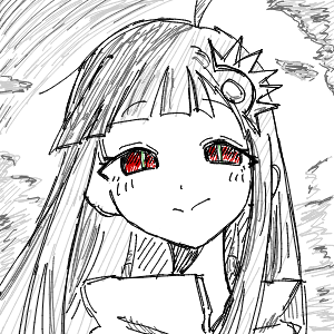 疲れてる高校生(スマホ)さんのおえかき