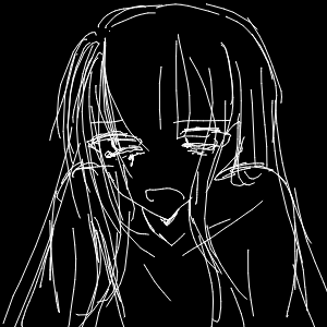しろねこさんのおえかき