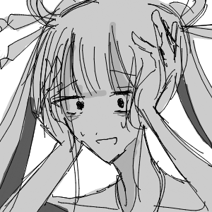 しろねこさんのおえかき