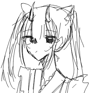 しろねこさんのおえかき