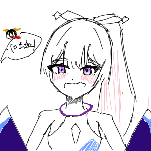 緑樗さんのおえかき