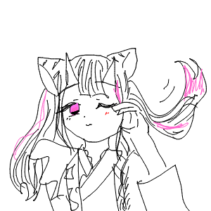 抹茶ラテ　（もももか）さんのおえかき