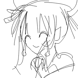 しろねこさんのおえかき