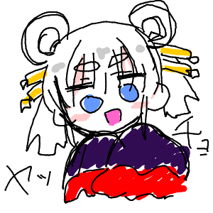 推しが尊くて成仏した人さんのおえかき