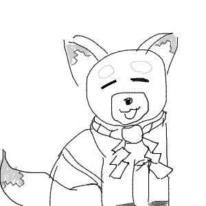 クリプトンさんのおえかき