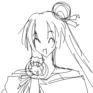 しろねこさんのおえかき