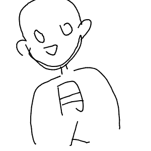 推しが尊くて成仏した人さんのおえかき