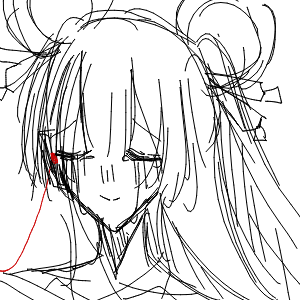 しろねこさんのおえかき
