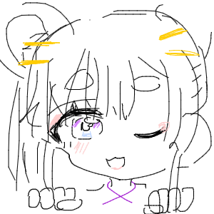 乙姫さんのおえかき