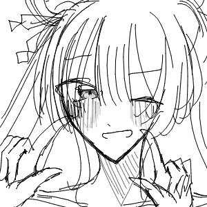 しろねこさんのおえかき
