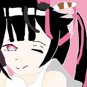 ᕼIᗰᗩ🎧☁️🐈‍⬛#白虎さんのおえかき