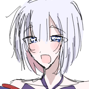 しろねこさんのおえかき