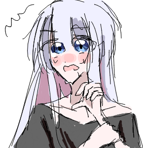 しろねこさんのおえかき