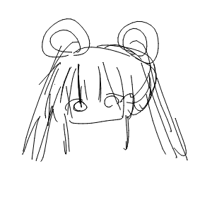 しろねこさんのおえかき