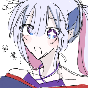 しろねこさんのおえかき