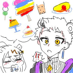 推しが尊くて成仏した人さんのおえかき
