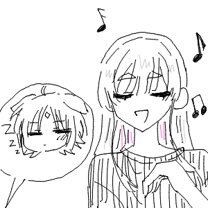 推しが尊くて成仏した人🌃さんのおえかき