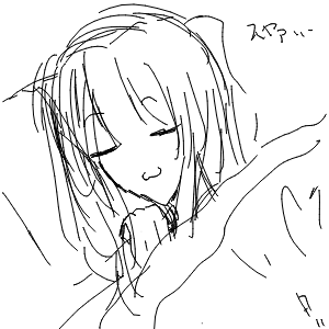 しろねこさんのおえかき
