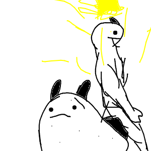 うにょんぽつ 🫵(• ▽ •;)ムキフシ製造者さんのおえかき