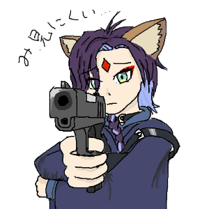 クリプトンさんのおえかき