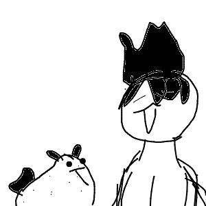 うにょんぽつ 🫵(• ▽ •;)ムキフシ製造者さんのおえかき