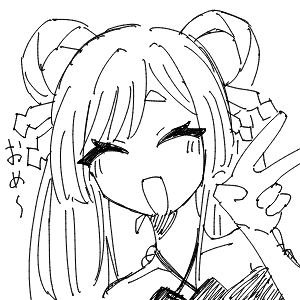 疲れてる高校生(スマホ)さんのおえかき