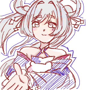 ヤチヨとFUSHIが好きさんのおえかき
