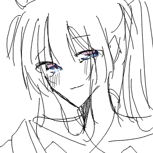 しろねこさんのおえかき