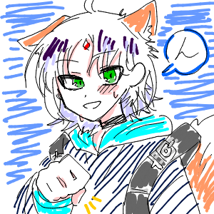推しが尊くて成仏した人さんのおえかき