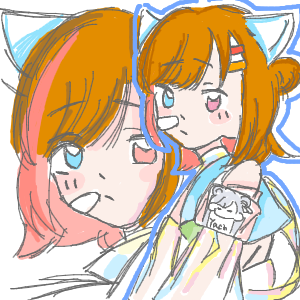 ヤチヨとFUSHIが好きさんのおえかき