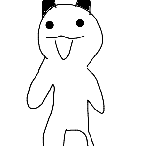うにょんぽつ 🫵(• ▽ •;)ムキフシ製造者さんのおえかき