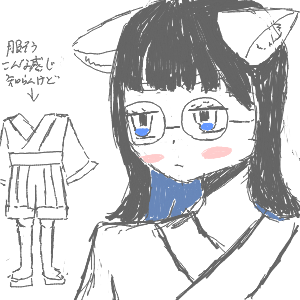 雷様推しさんのおえかき