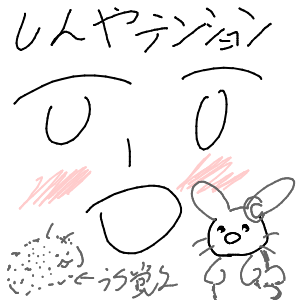 雷様推しさんのおえかき