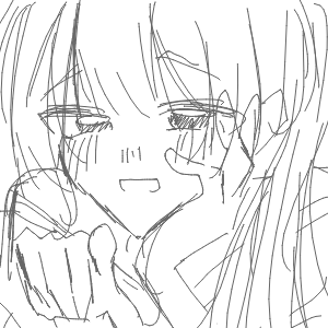 しろねこさんのおえかき