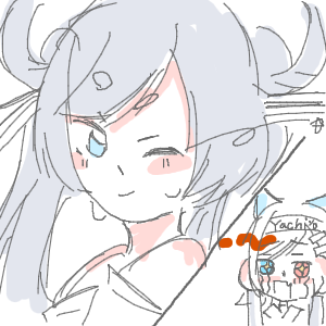 ヤチヨとFUSHIが好きさんのおえかき