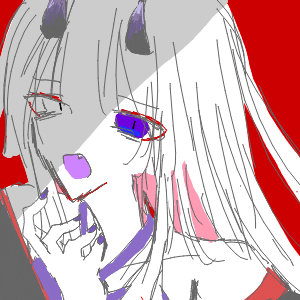 しろねこさんのおえかき